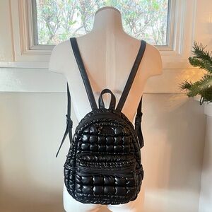 🆕 Listing!  Steve Madden | Black Quilted Mini Backpack
